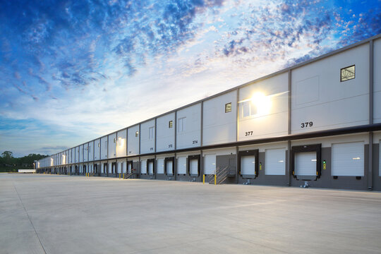 Commercial warehouse property in Ontario requiring environmental site assessment