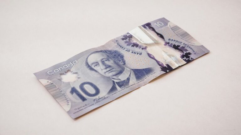 Canadian ten dollar bill representing Bank of Canada interest rate policy affecting GTA mortgage rates